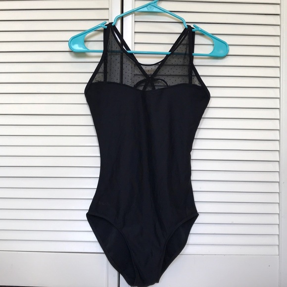 Wear Moi Black Merveille Leotard Medium - Picture 2 of 4